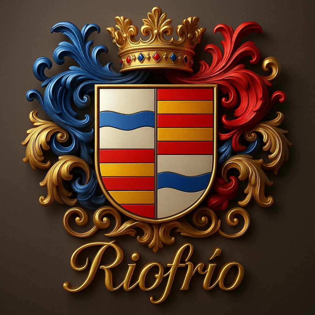 Escudo de armas del linaje Riofrío